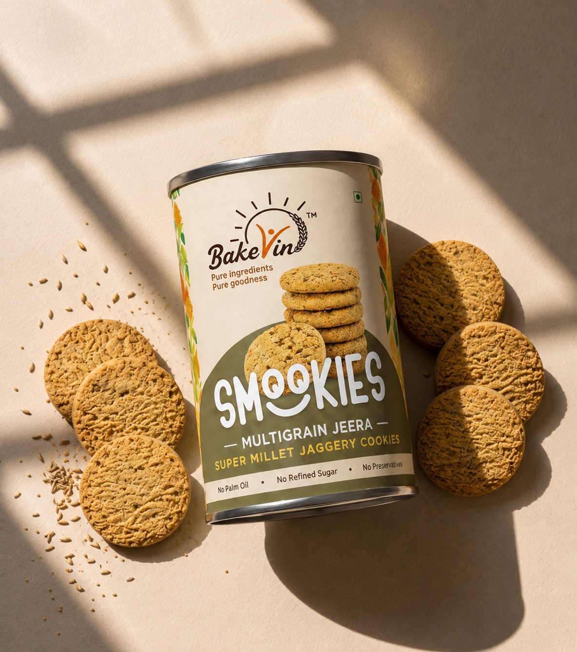 Multigrain Jeera Smookies